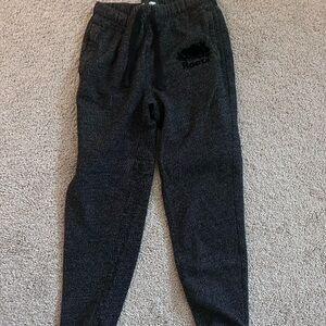 Kids Black Jogger Pants